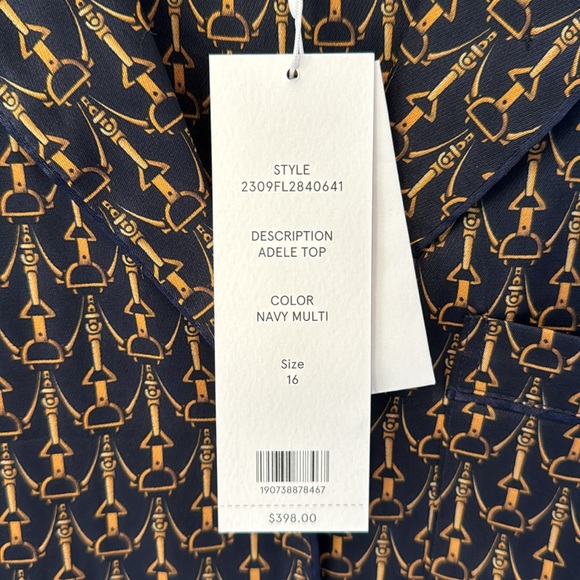 NWT Veronica Beard Adele Top - Picture 8 of 10